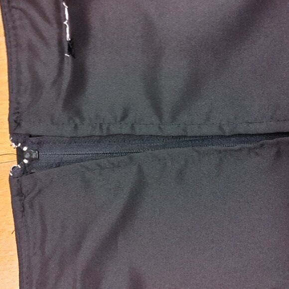 Black Knit Pencil Skirt, Size Medium - Picture 7 of 7